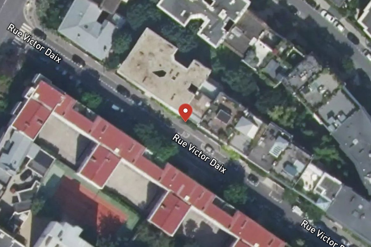 Vue satellite — 16 Rue Victor Daix