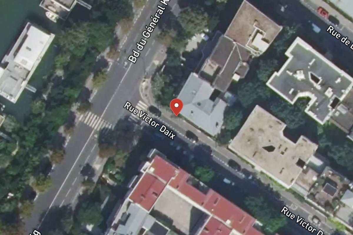 Vue satellite — 22 Rue Victor Daix
