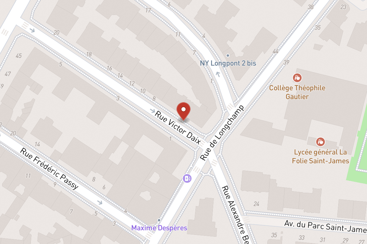 Plan de situation — 2 Rue Victor Daix
