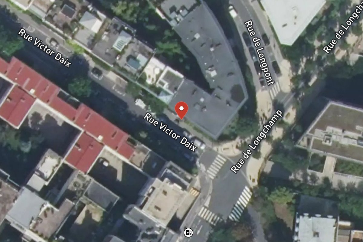 Vue satellite — 2 Rue Victor Daix