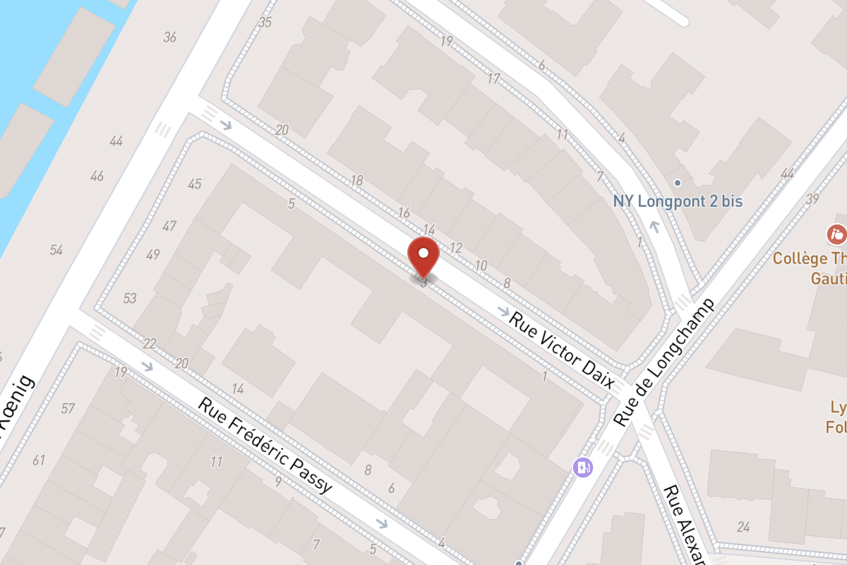 Plan de situation — 3 Rue Victor Daix