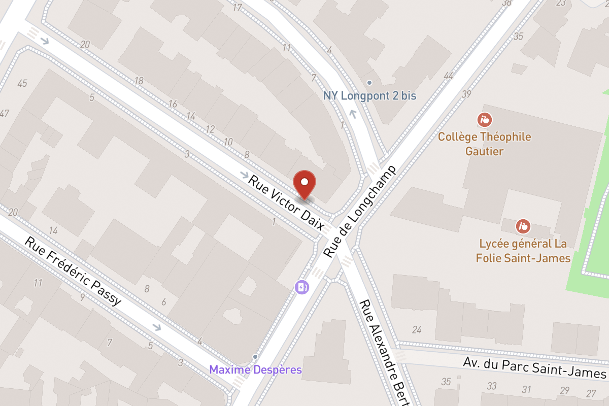 Plan de situation — 4 Rue Victor Daix