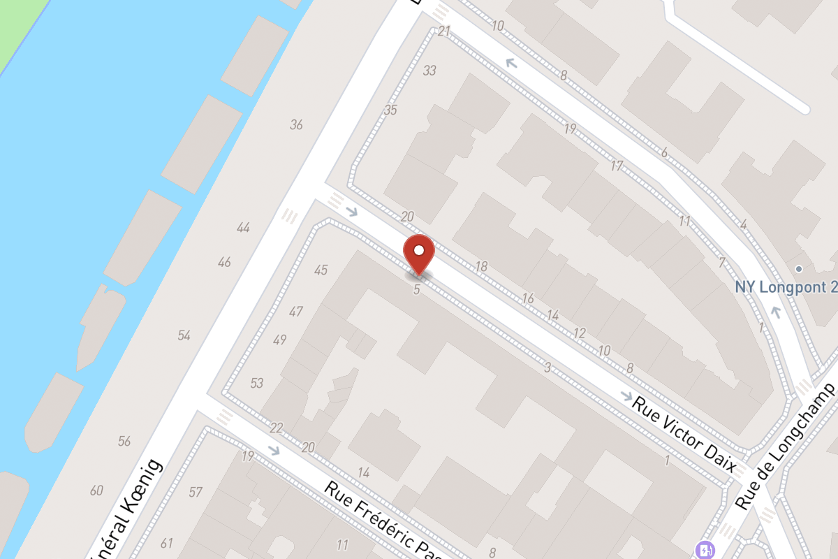 Plan de situation — 5 Rue Victor Daix