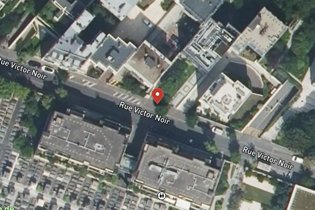 Vue satellite — 20 Rue Victor Noir