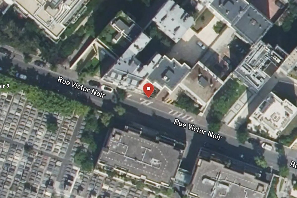 Vue satellite — 24 Rue Victor Noir