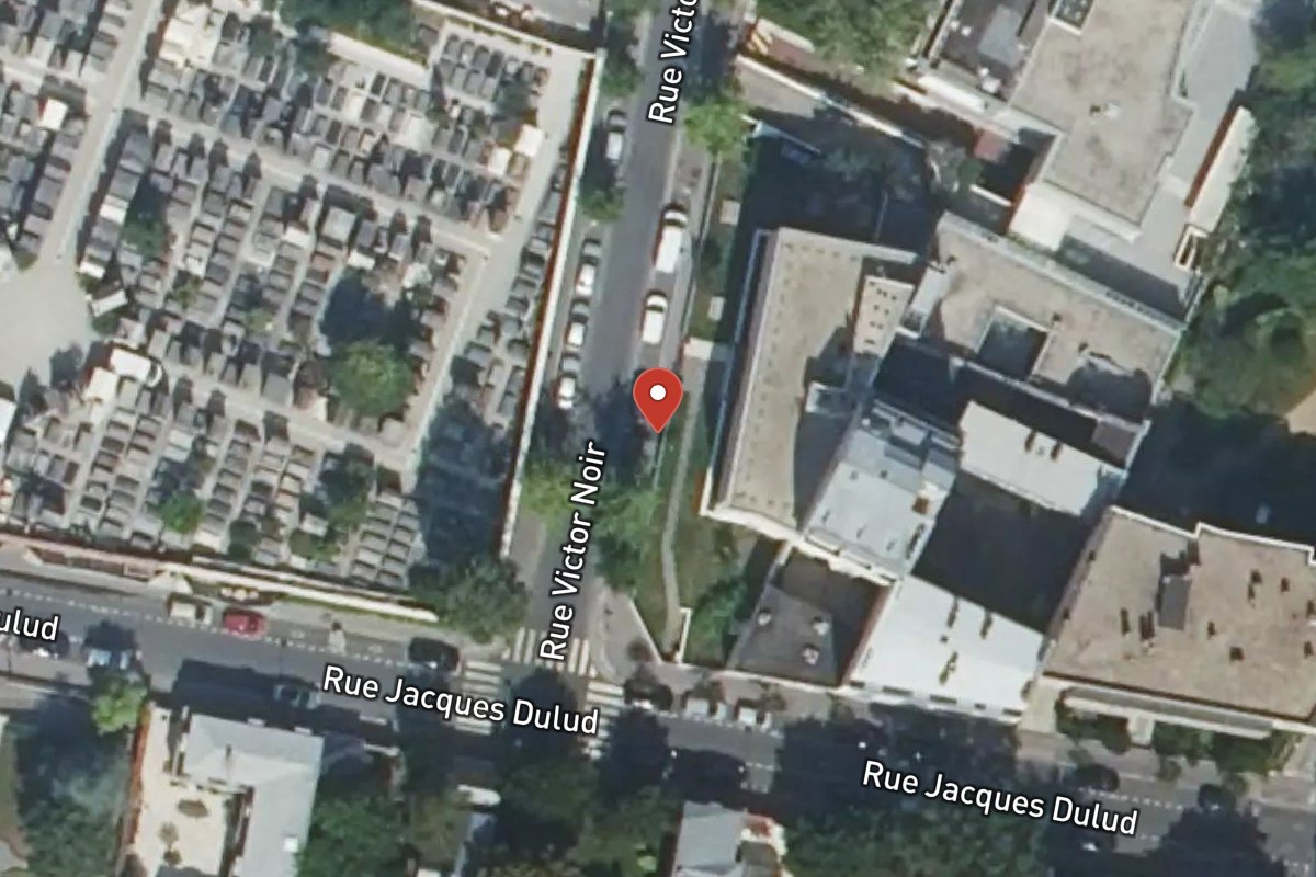 Vue satellite — 2 Rue Victor Noir
