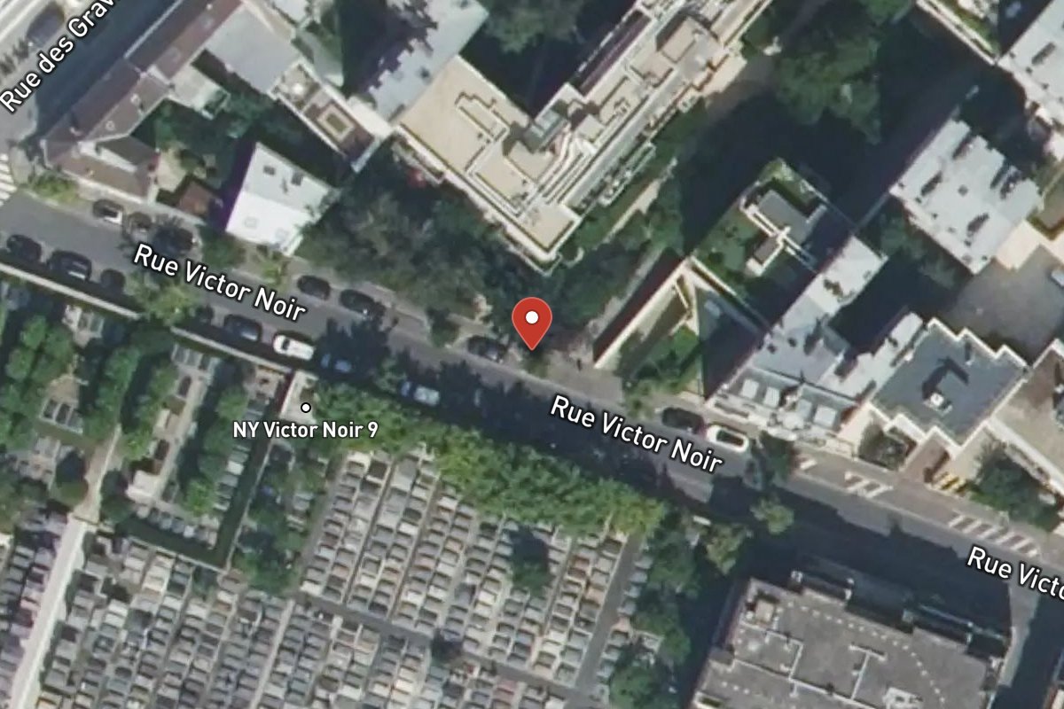 Vue satellite — 30 Rue Victor Noir