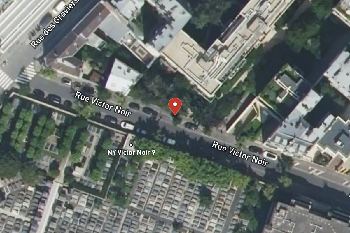 Vue satellite — 32BIS Rue Victor Noir