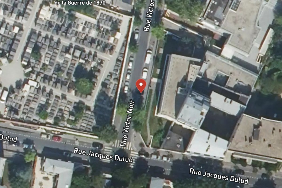Vue satellite — 4 Rue Victor Noir