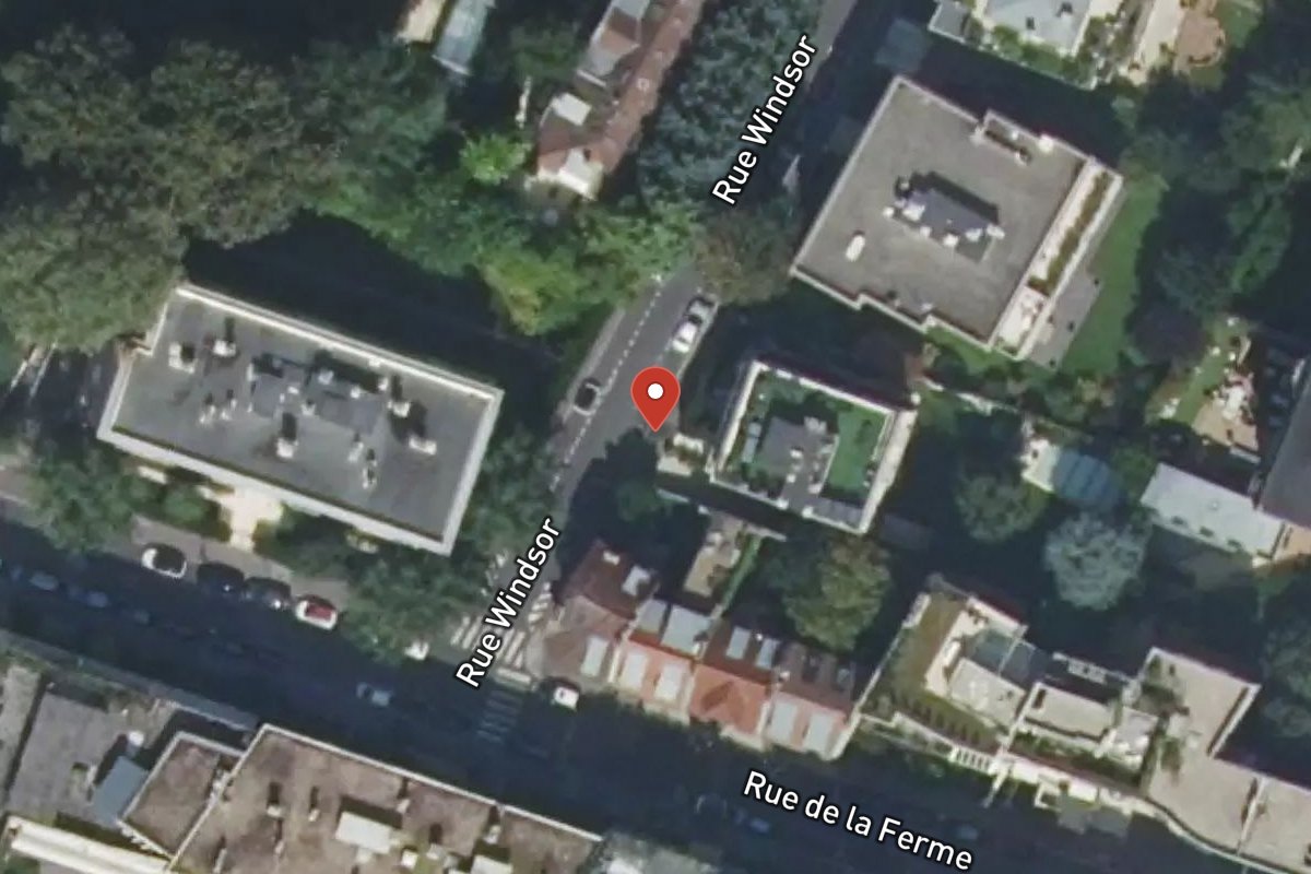 Vue satellite — 17 Rue Windsor