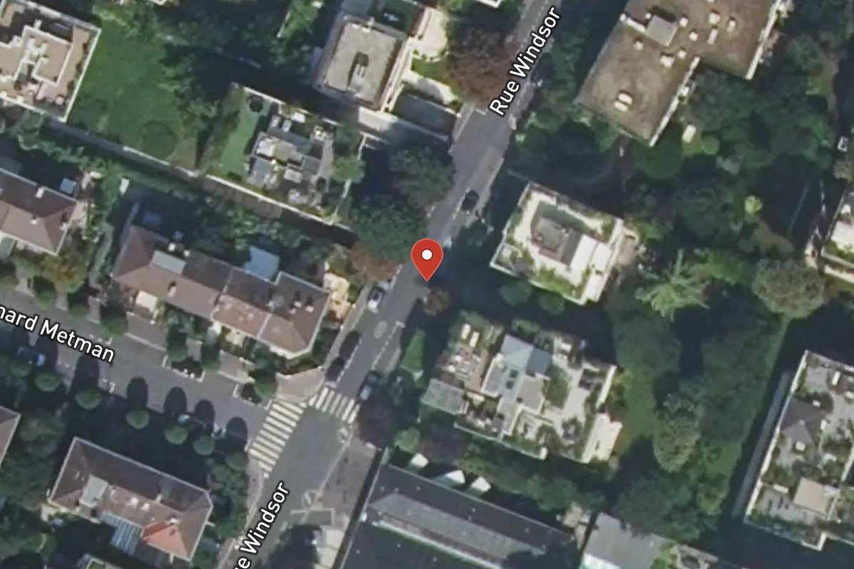 Vue satellite — 3 Rue Windsor