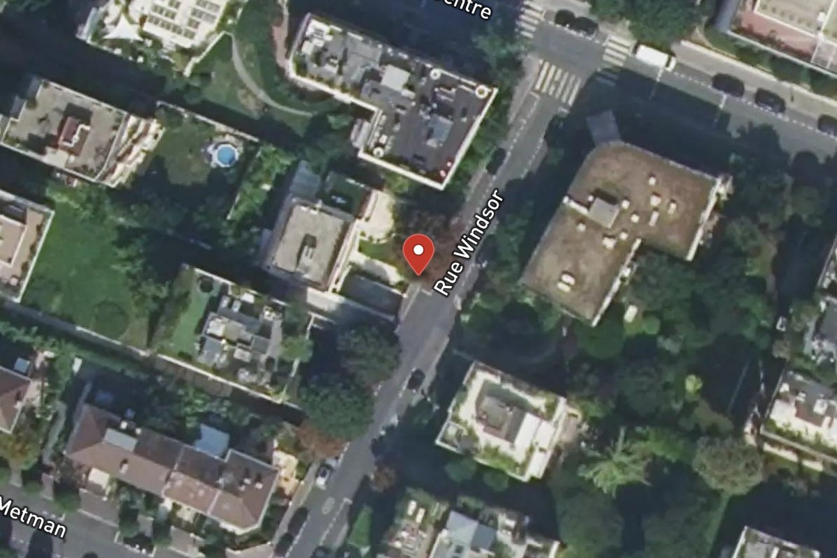 Vue satellite — 4 Rue Windsor