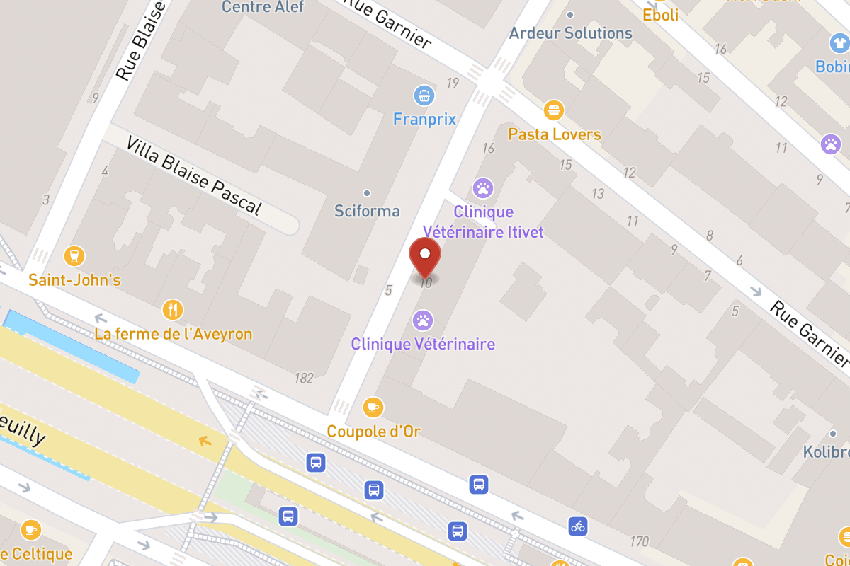 Plan de situation — 10 Rue Ybry