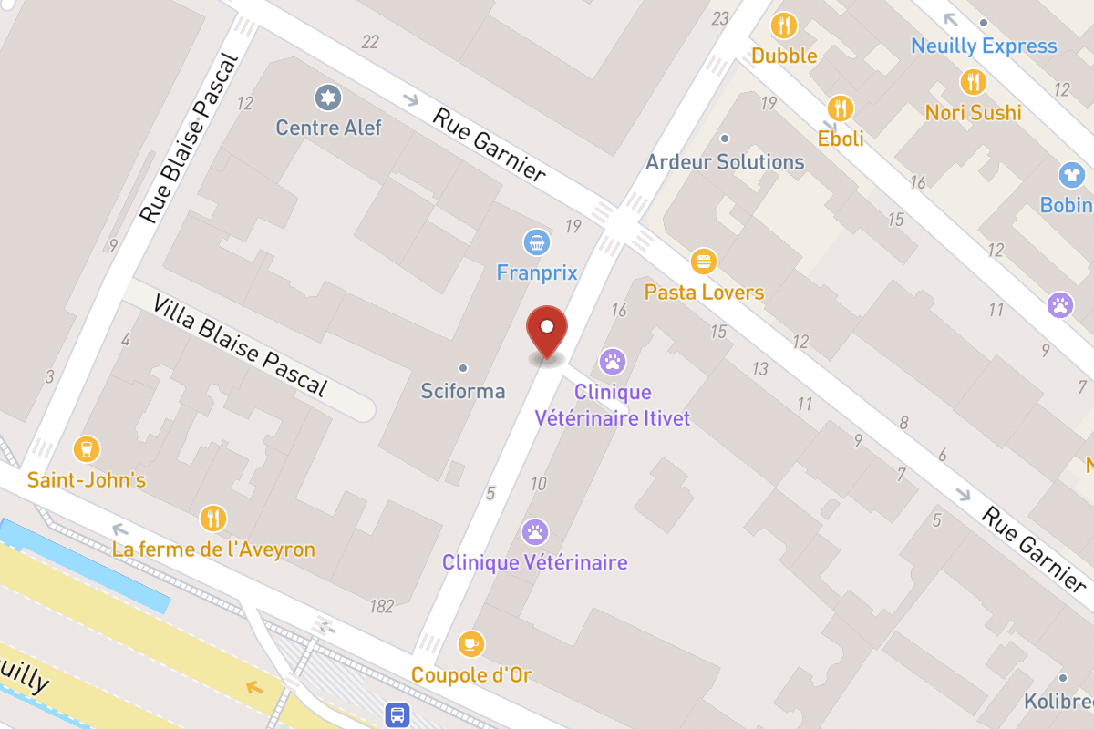 Plan de situation — 11 Rue Ybry