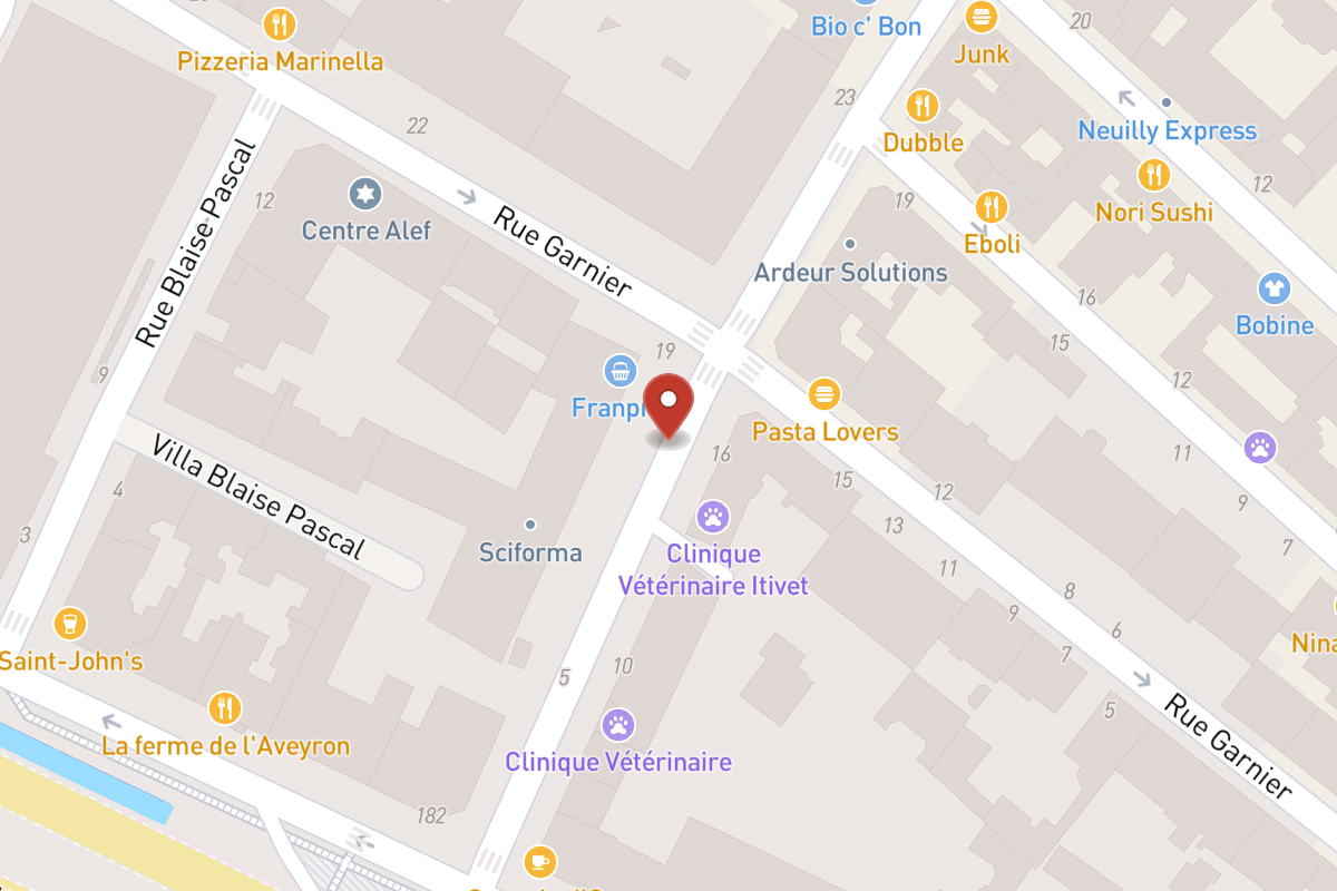 Plan de situation — 13 Rue Ybry