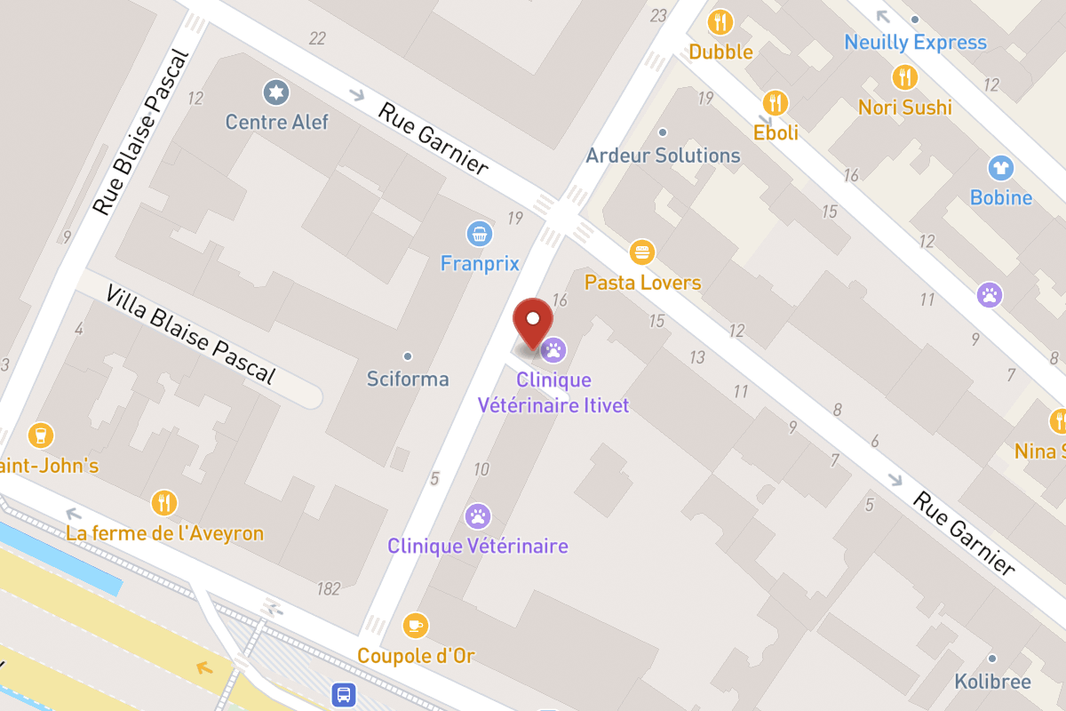 Plan de situation — 14 Rue Ybry