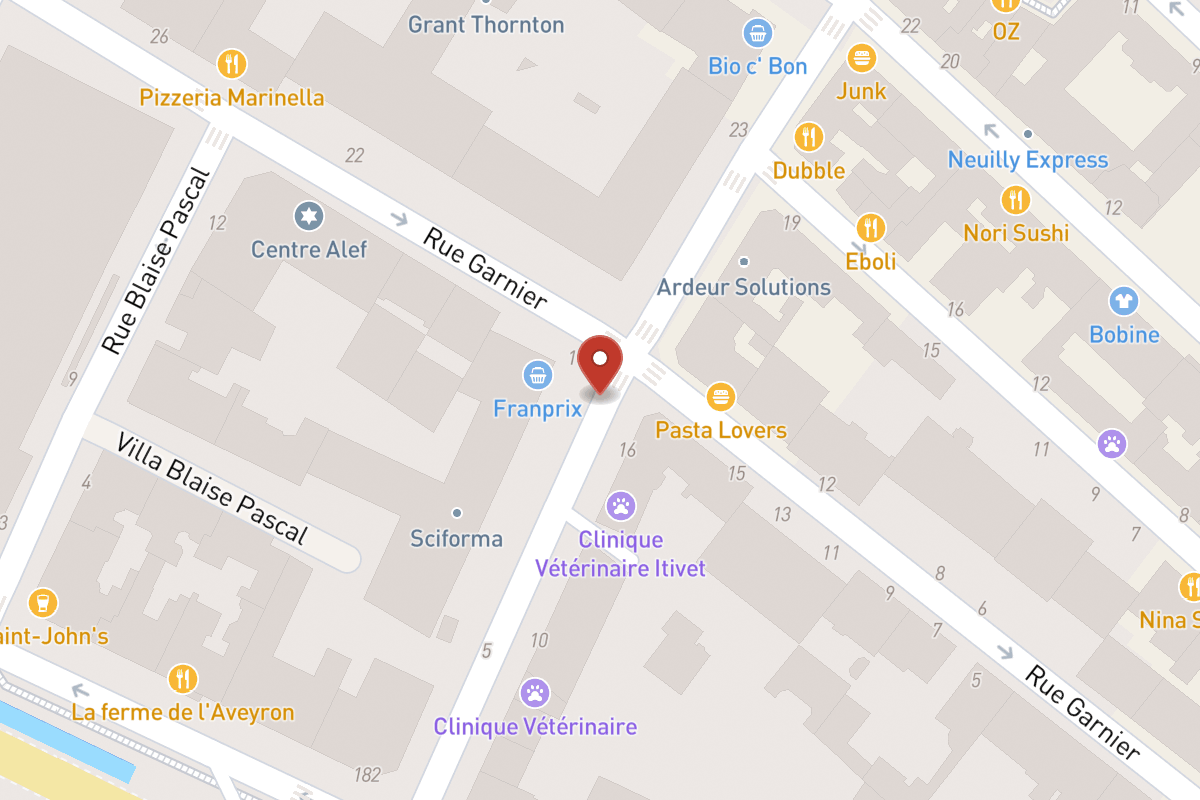 Plan de situation — 15 Rue Ybry