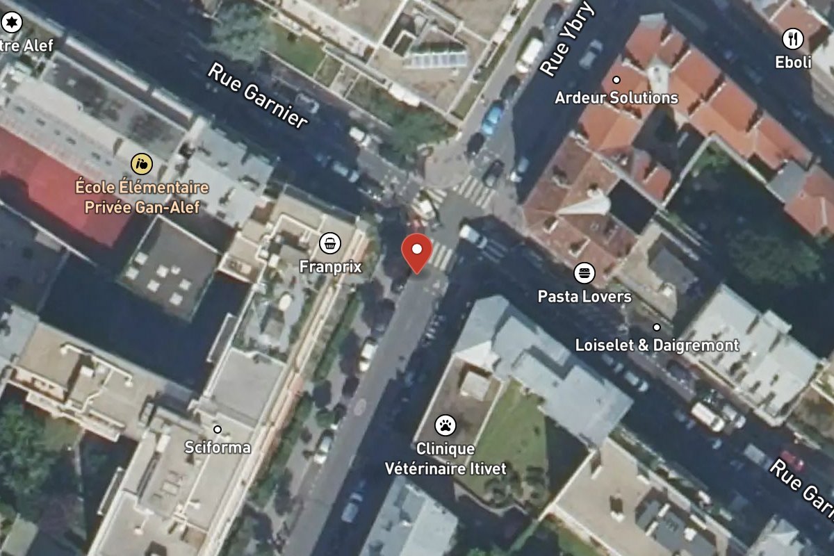 Vue satellite — 15 Rue Ybry