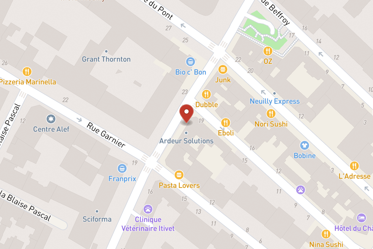 Plan de situation — 22 Rue Ybry