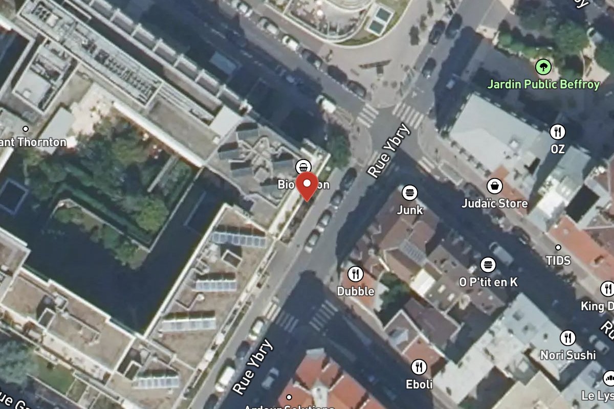 Vue satellite — 25 Rue Ybry