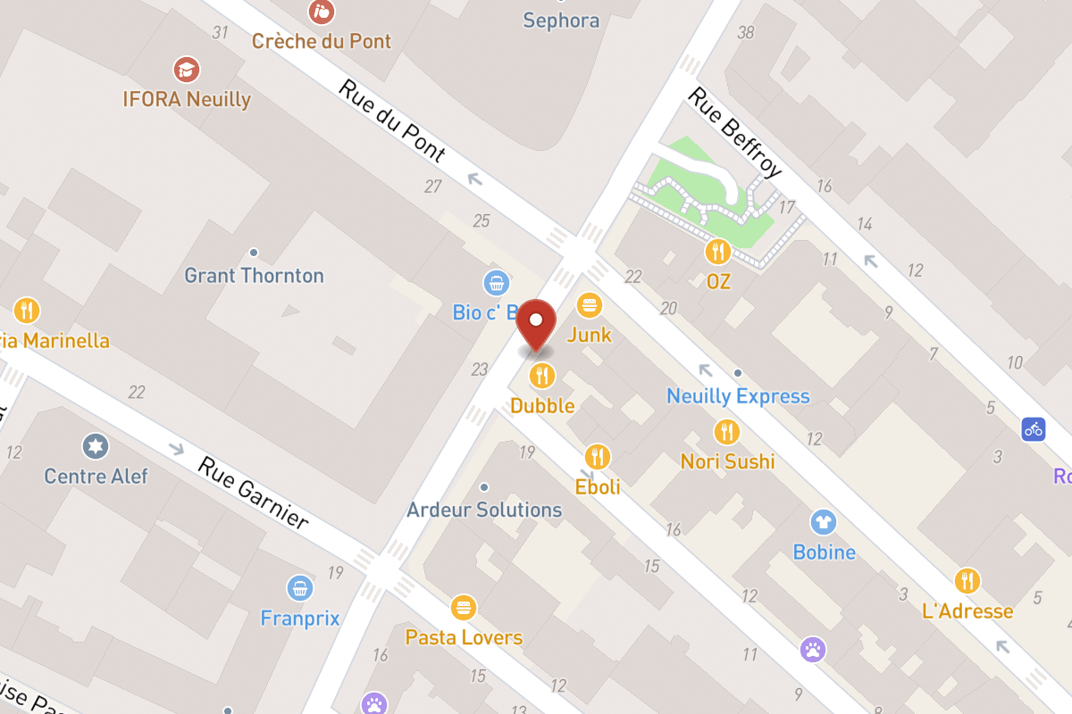 Plan de situation — 26 Rue Ybry