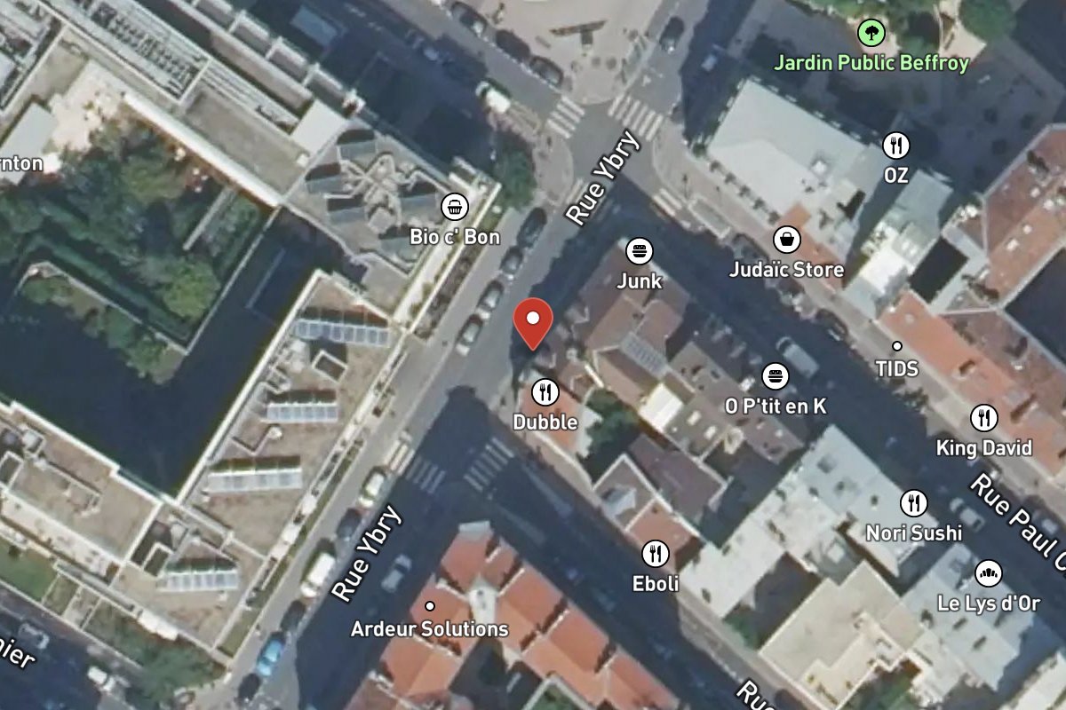 Vue satellite — 26 Rue Ybry