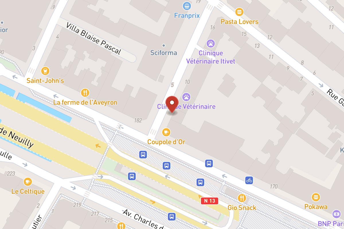 Plan de situation — 4 Rue Ybry