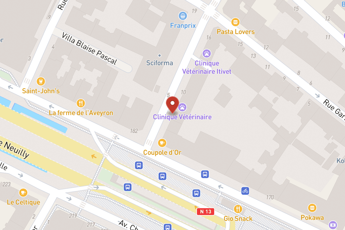 Plan de situation — 6 Rue Ybry