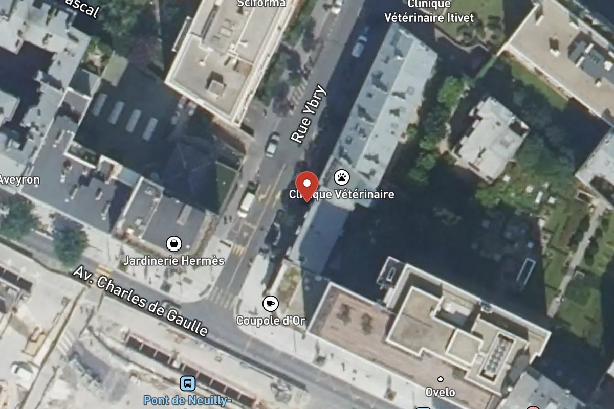 Vue satellite — 6 Rue Ybry