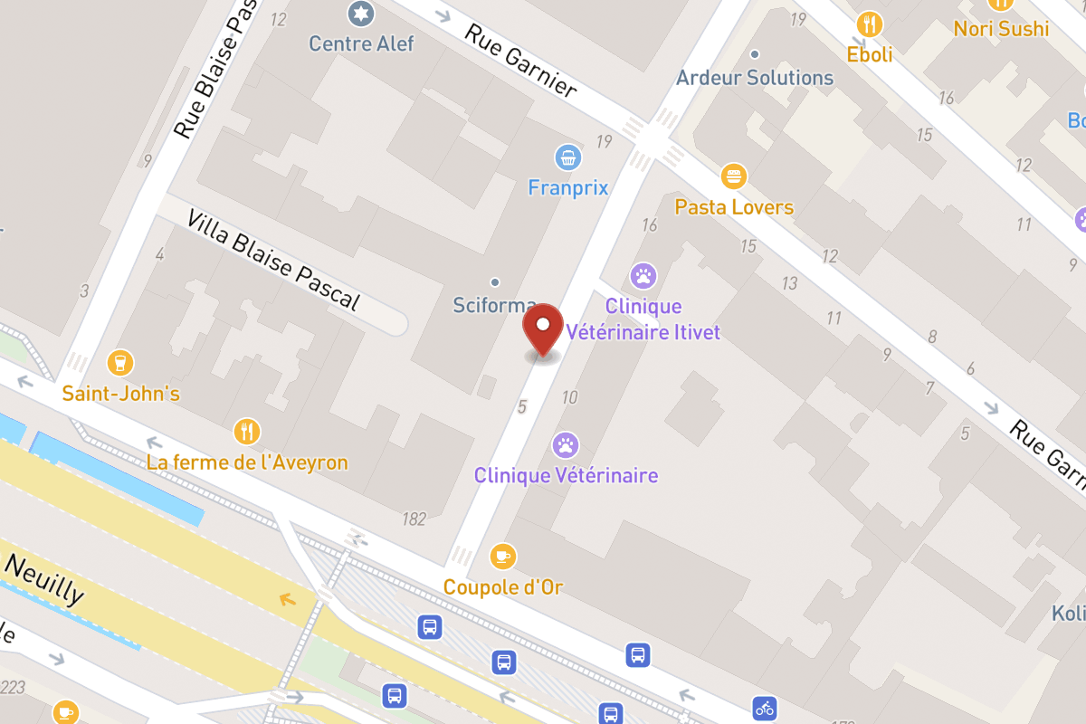 Plan de situation — 7 Rue Ybry