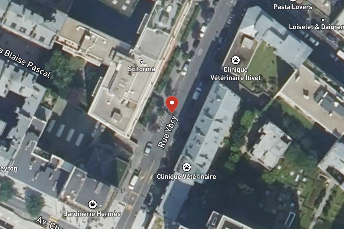 Vue satellite — 7 Rue Ybry