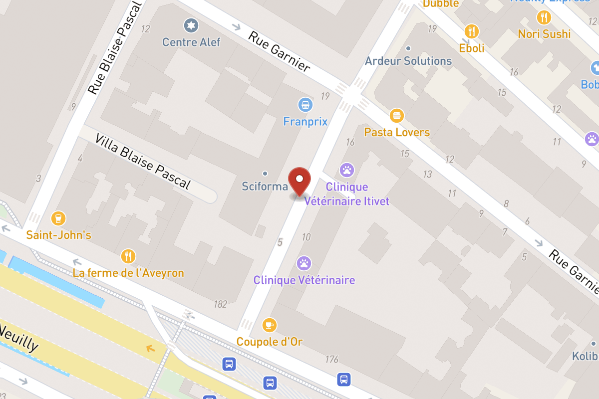 Plan de situation — 9 Rue Ybry