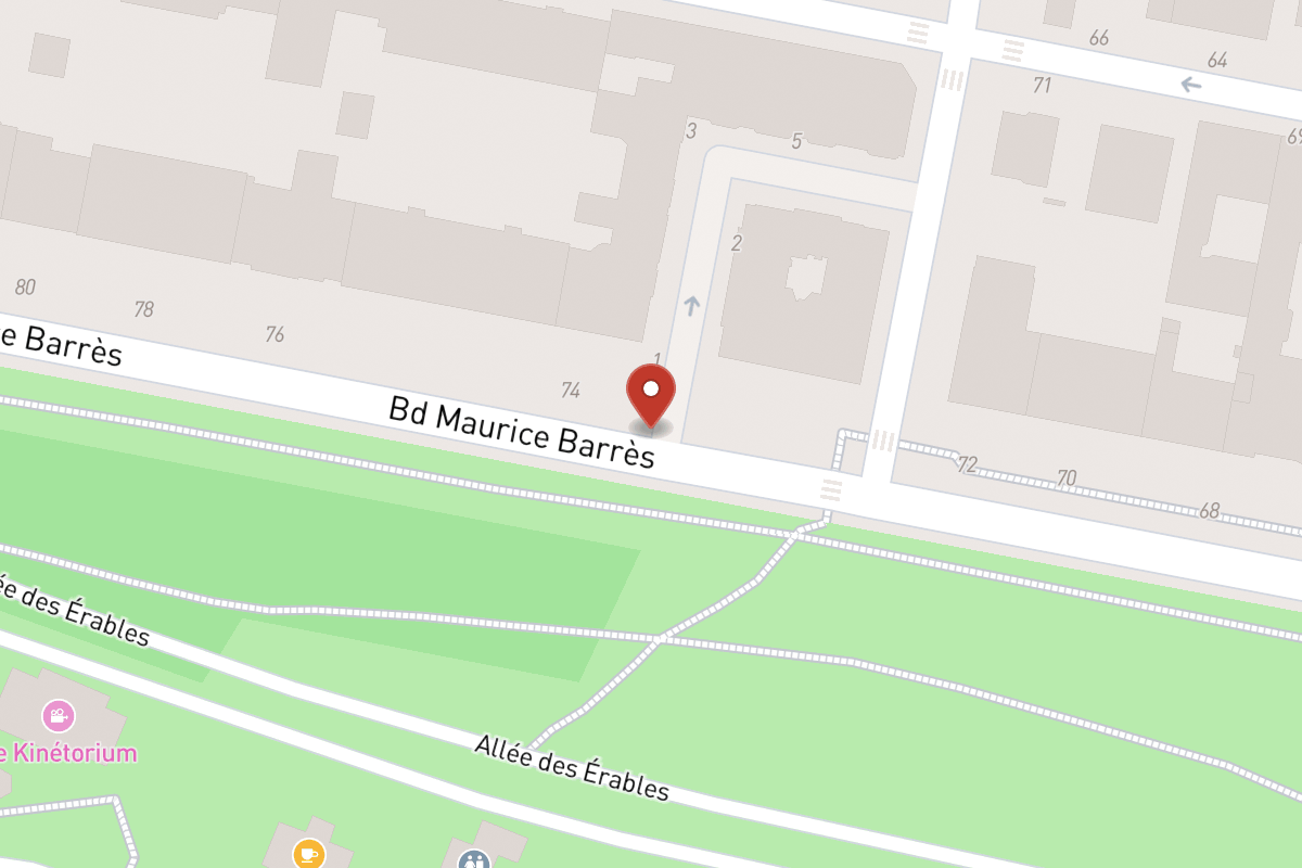 Plan de situation — 1BIS Sq du Capitaine Claude Barres