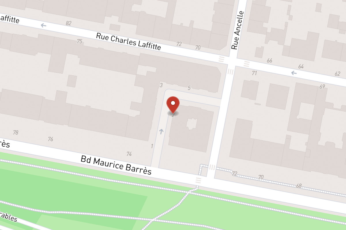 Plan de situation — 2 Sq du Capitaine Claude Barres