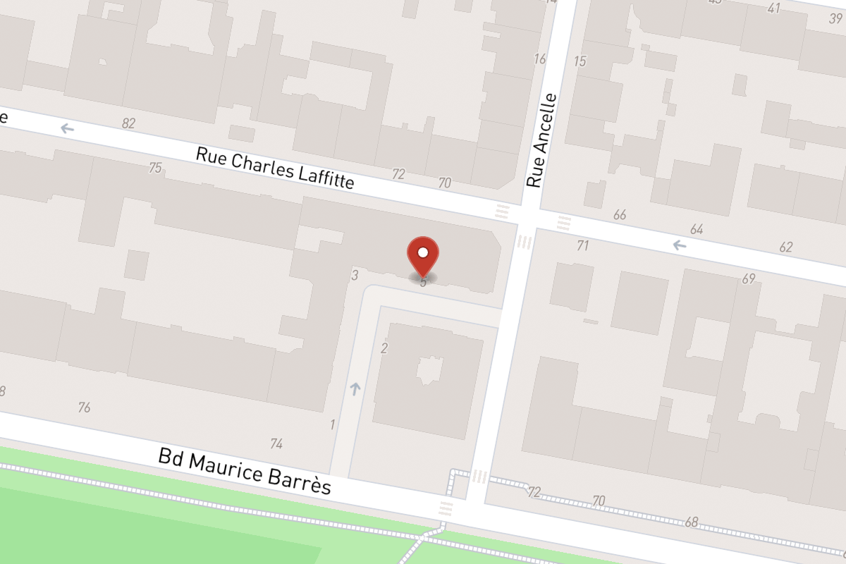 Plan de situation — 5 Sq du Capitaine Claude Barres