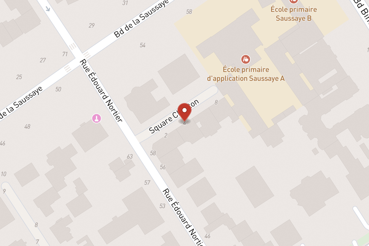 Plan de situation — 4 Square Chanton