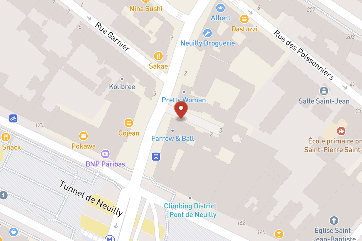 Plan de situation — 1 Square Neuilly Chateau