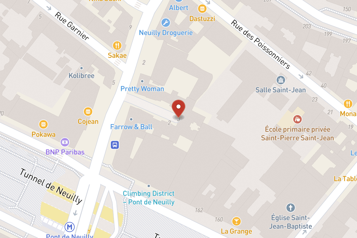 Plan de situation — 3 Square Neuilly Chateau