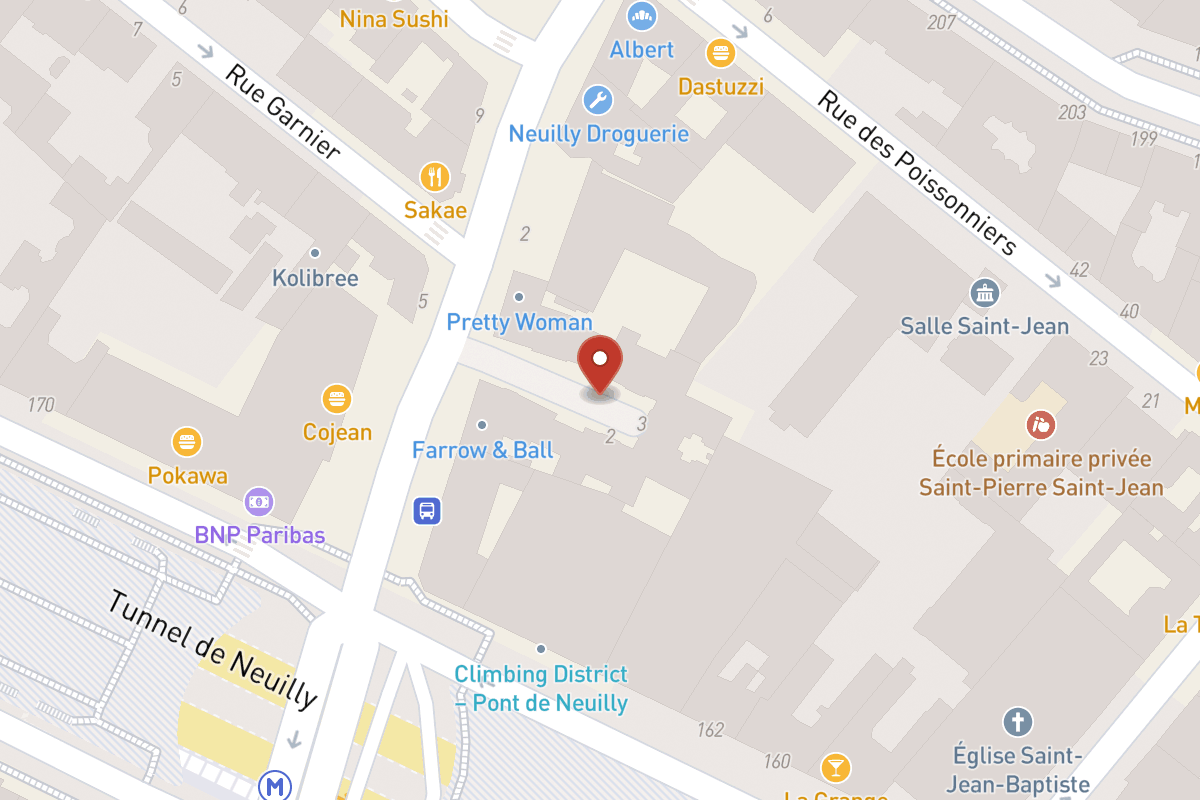 Plan de situation — 4 Square Neuilly Chateau
