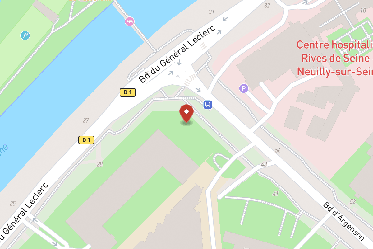 Plan de situation — Avenue du Général Leclerc