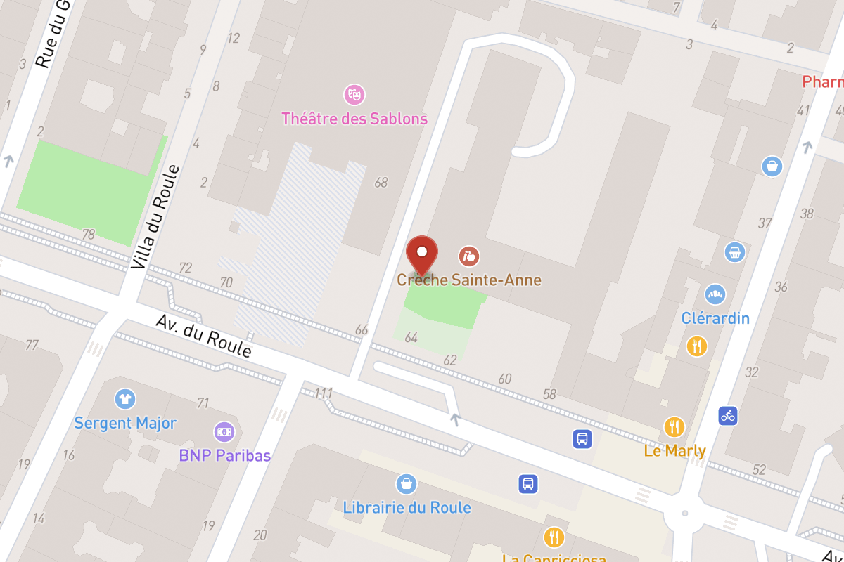 Plan de situation — Avenue du Roule