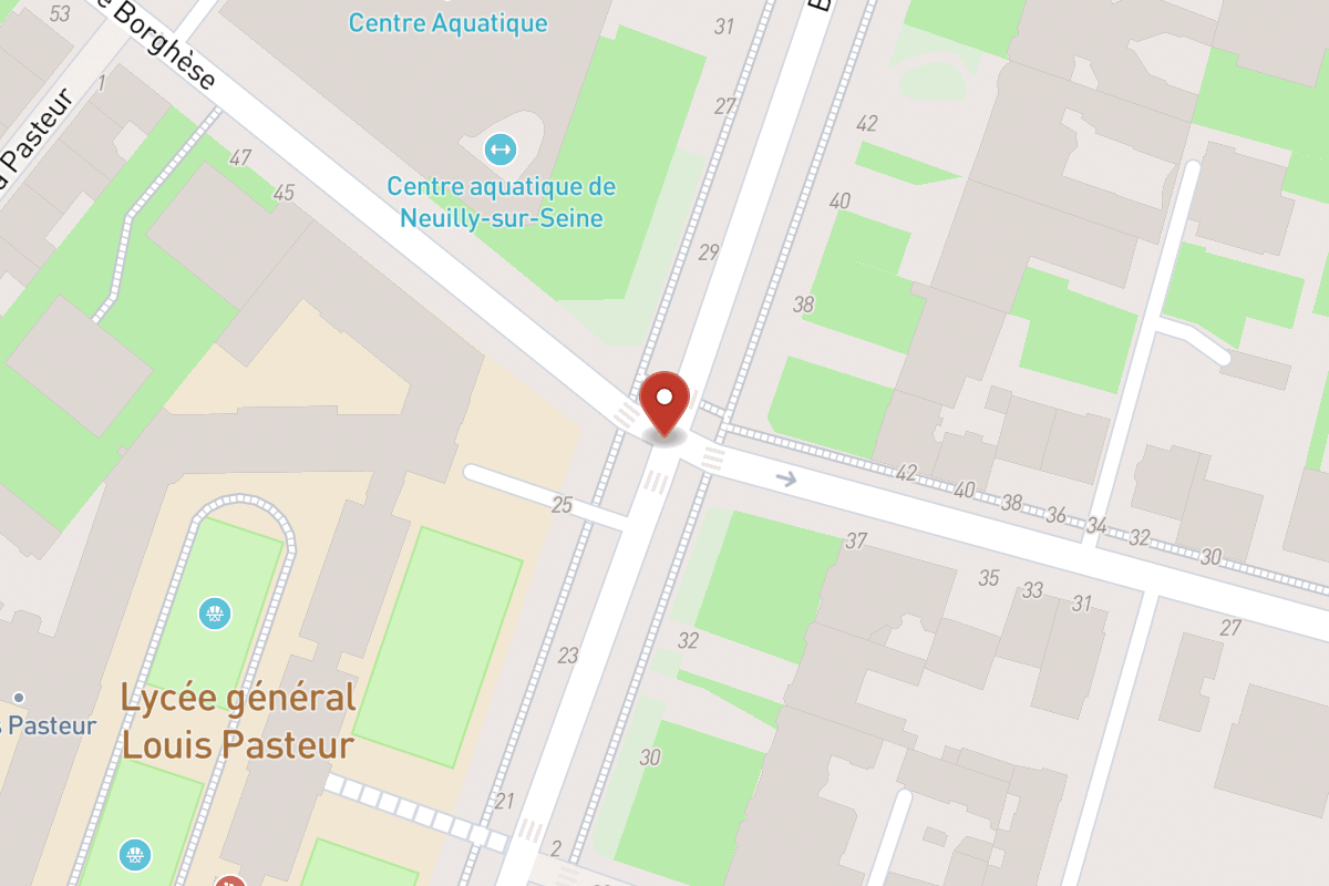 Plan de situation — Boulevard Inkermann