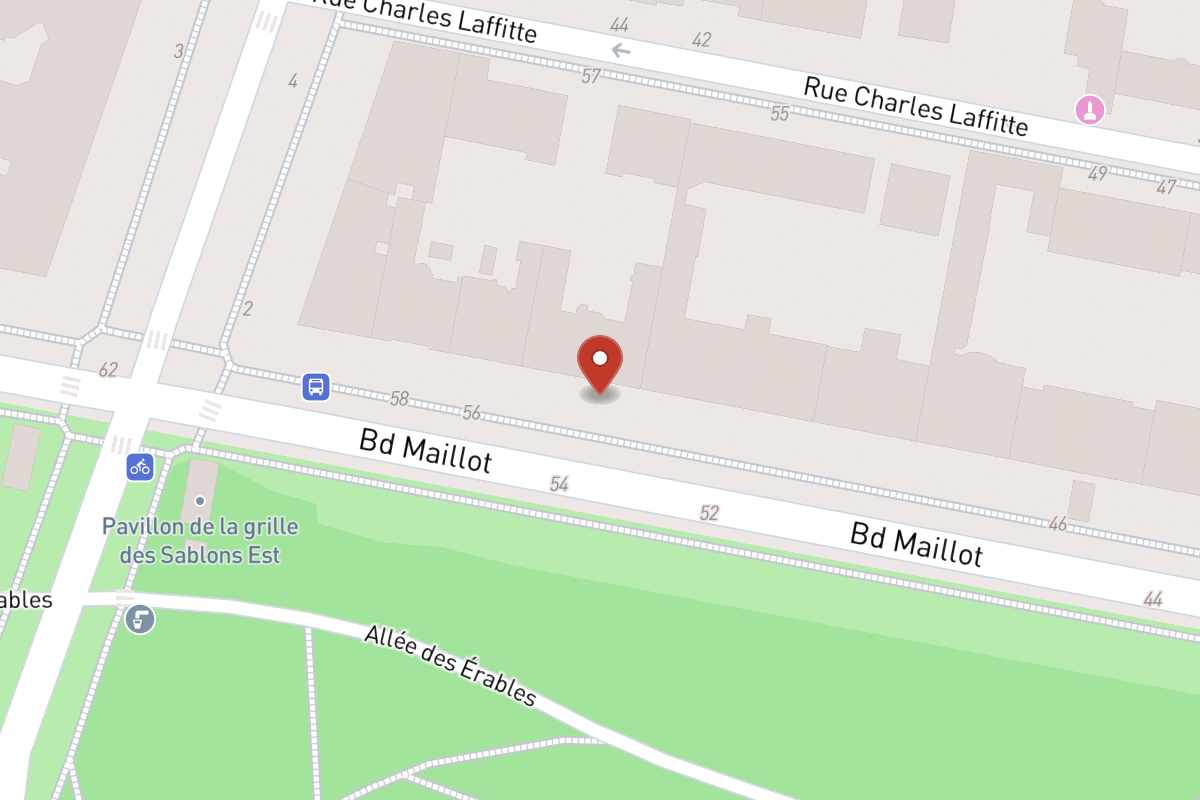 Plan de situation — Boulevard Maillot