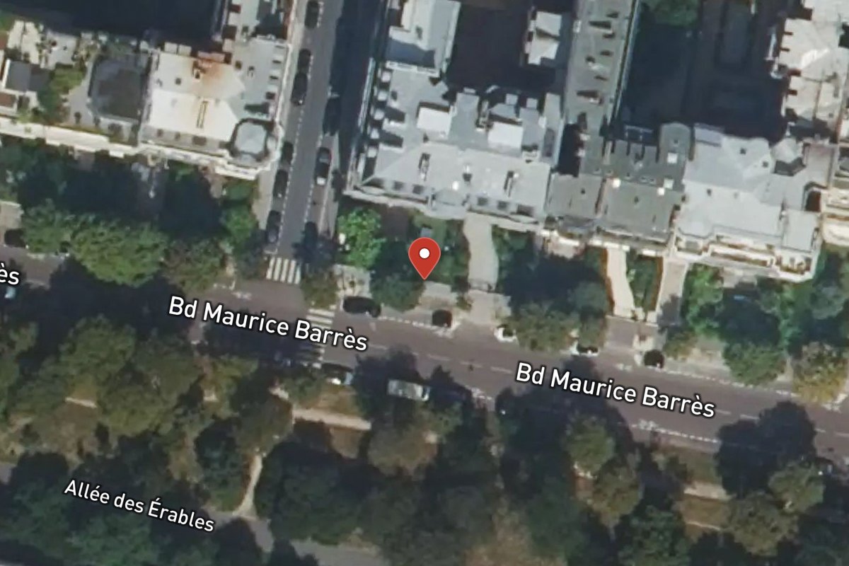 Vue satellite — Boulevard Maurice Barrès