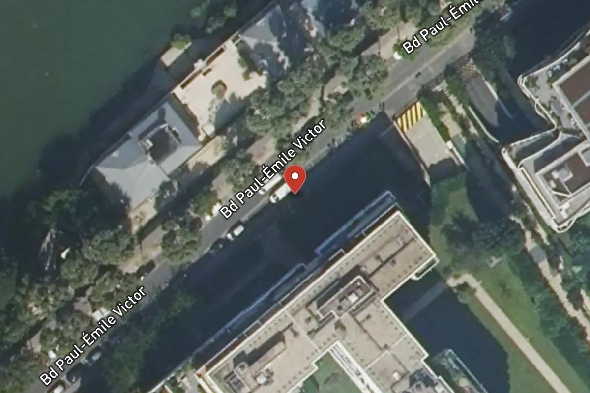 Vue satellite — boulevard paul-émile victor