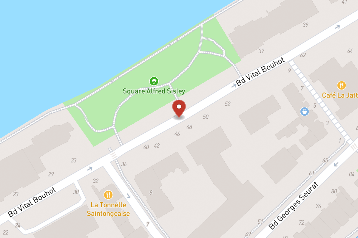 Plan de situation — Boulevard Vital Bouhot