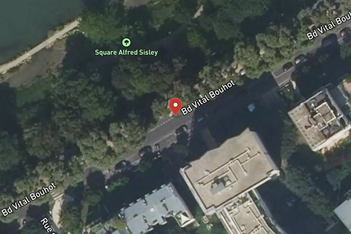 Vue satellite — Boulevard Vital Bouhot