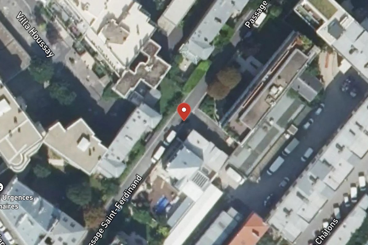 Vue satellite — Passage Saint - Ferdinand