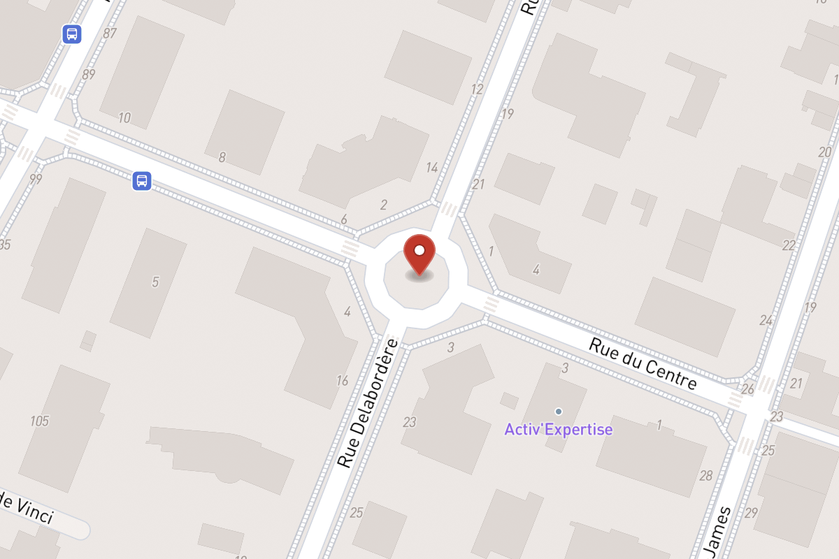 Plan de situation — Rond-point Saint-james