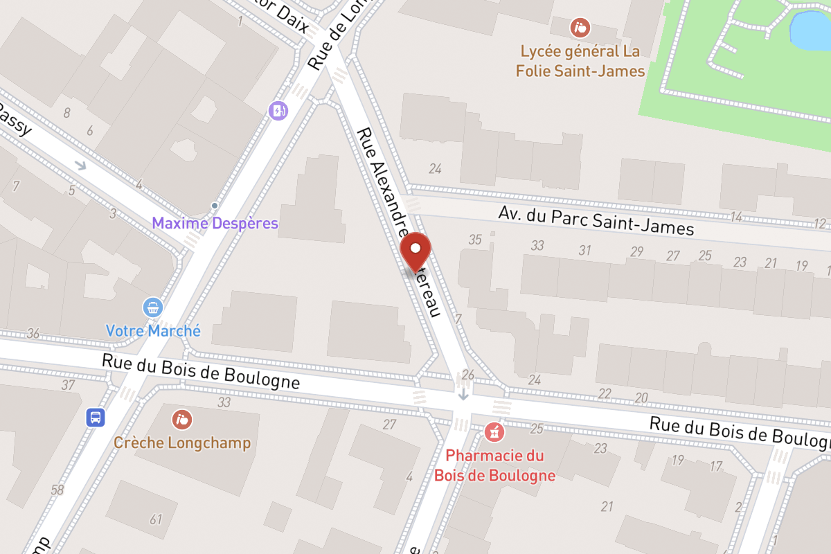 Plan de situation — Rue Alexandre Bertereau